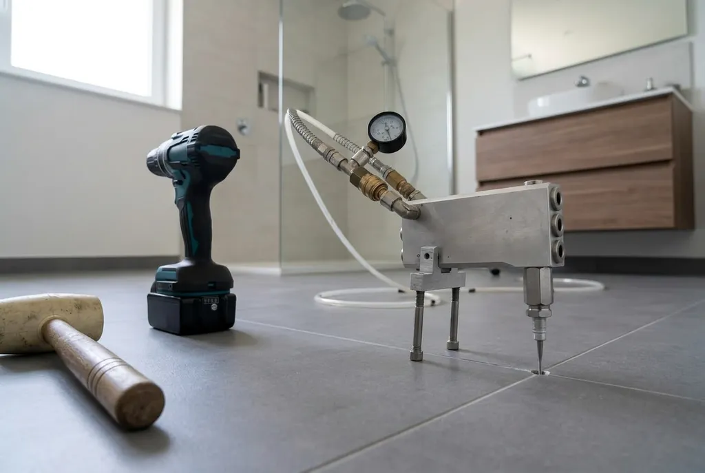 Kitbedrijf Huizen – holle tegels injecteren