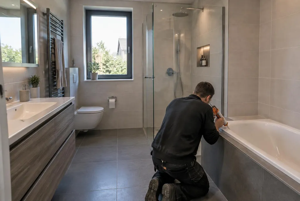 Kitbedrijf Huizen – badkamer kit vervangen bij de douche